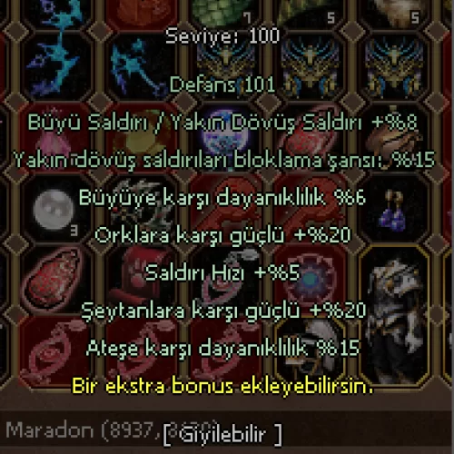  +9 EJDERHA ŞAPKASI